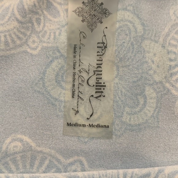 Tranquility Medium Ocean Blue With Beautiful Summer Design Skirt - Picture 8 of 9